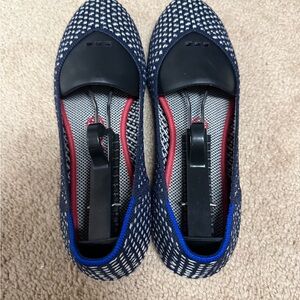 Stylish Blue and Black Loafers